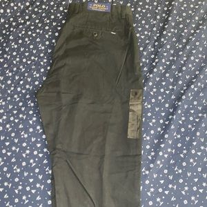 Brand new black polo slacks/pants